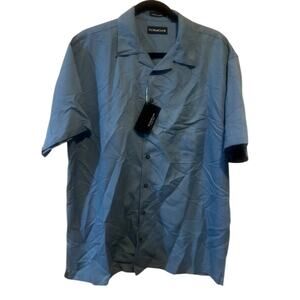 Ultra Club Men’s NWT Cabana Breeze Tropical Hawaiian Button Up Shirt size M